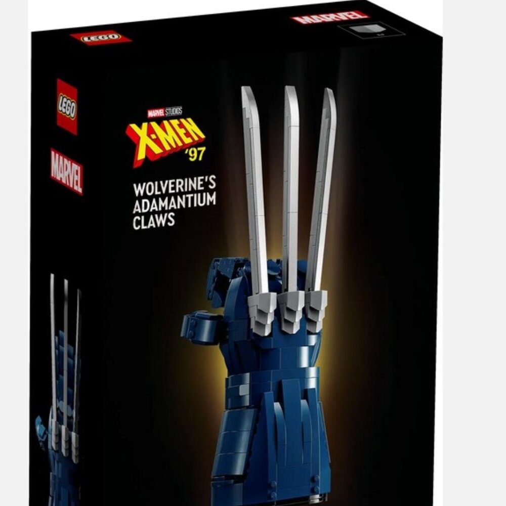 New & Sealed Lego Marvel Wolverine's Adamantium Claws 76250 Retired Set